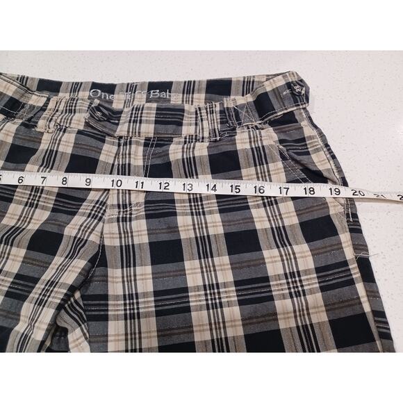 ONE TUFF BABE Bermuda Women's Black/beige Size 9/10 - Picture 5 of 5